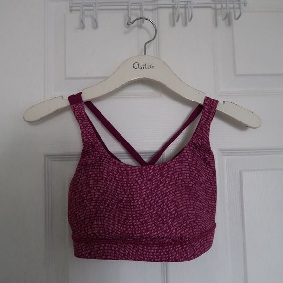 Lululemon 2016 Seawheeze Limited Edition Energy Sports Bra Size 4 - Picture 1 of 3